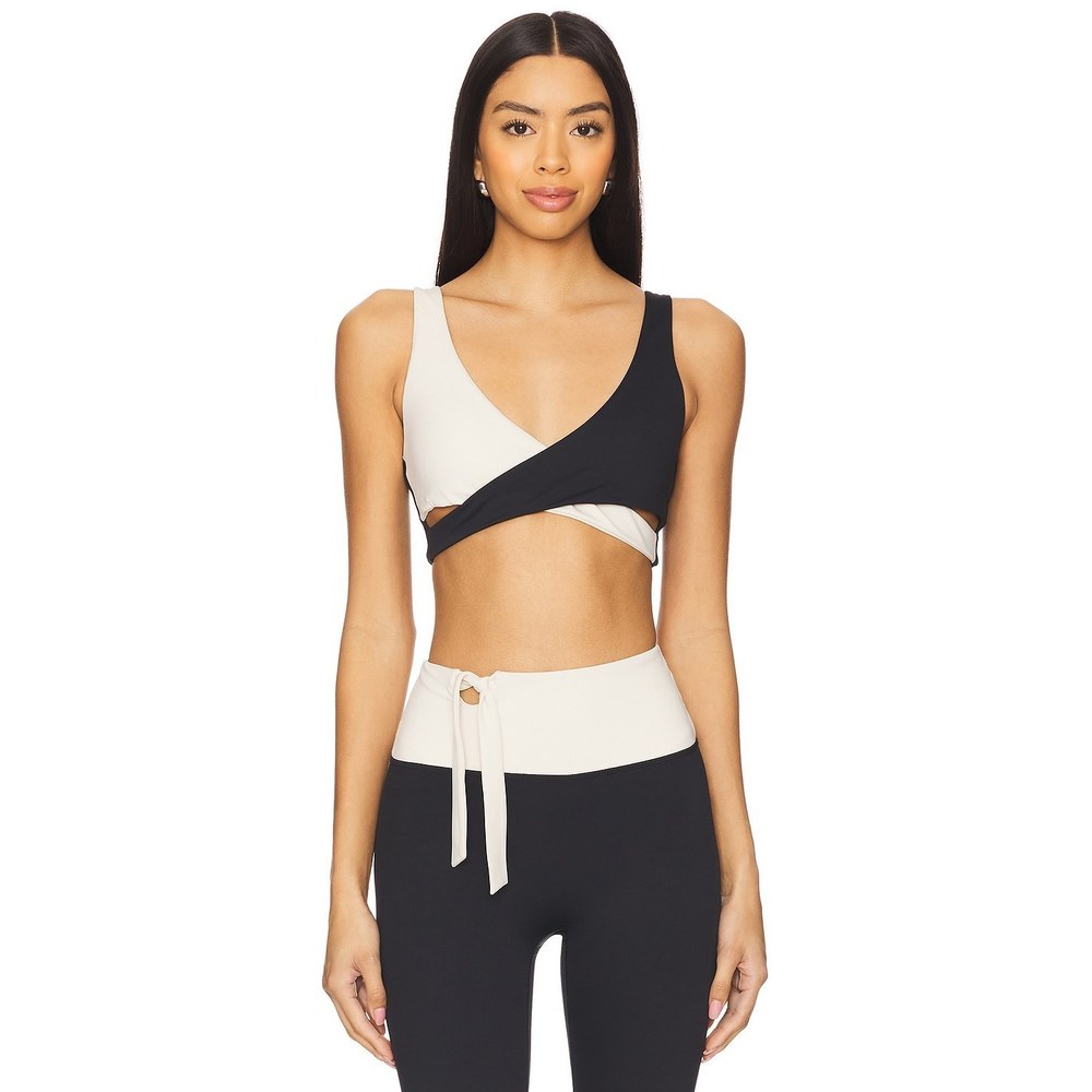 Nubyen Bel-air Heights Bra cream black sports
